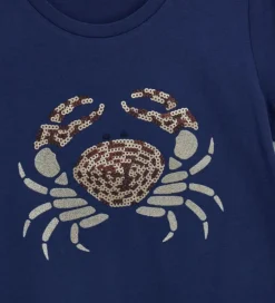 T-shirt con paillettes