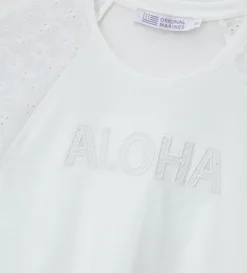T-shirt con ricami