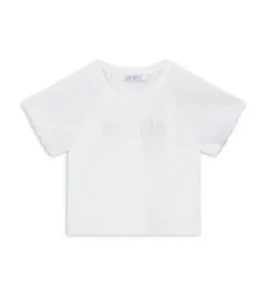 T-shirt con ricami