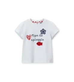 T-shirt con ricamo