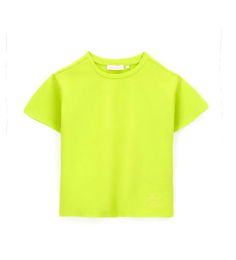 T-shirt con ricamo