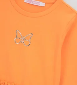 T-shirt con rouches