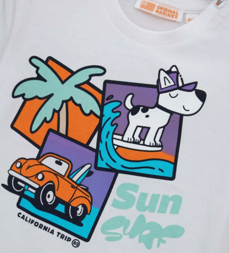 T-shirt con stampa