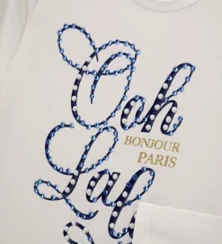 T-shirt con strass