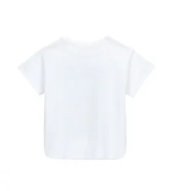 T-shirt con strass
