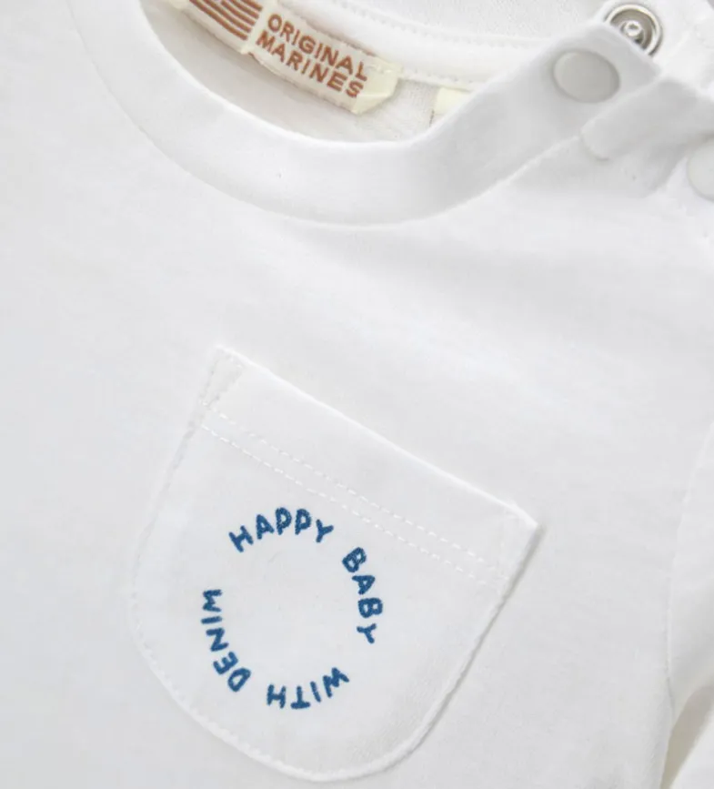 T-shirt con taschino