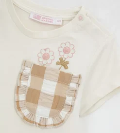 T-shirt con taschino