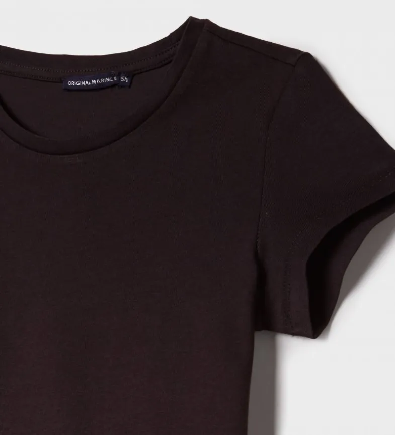 T-shirt cotone a manica corta