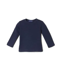 T-shirt manica lunga apertura su spalla