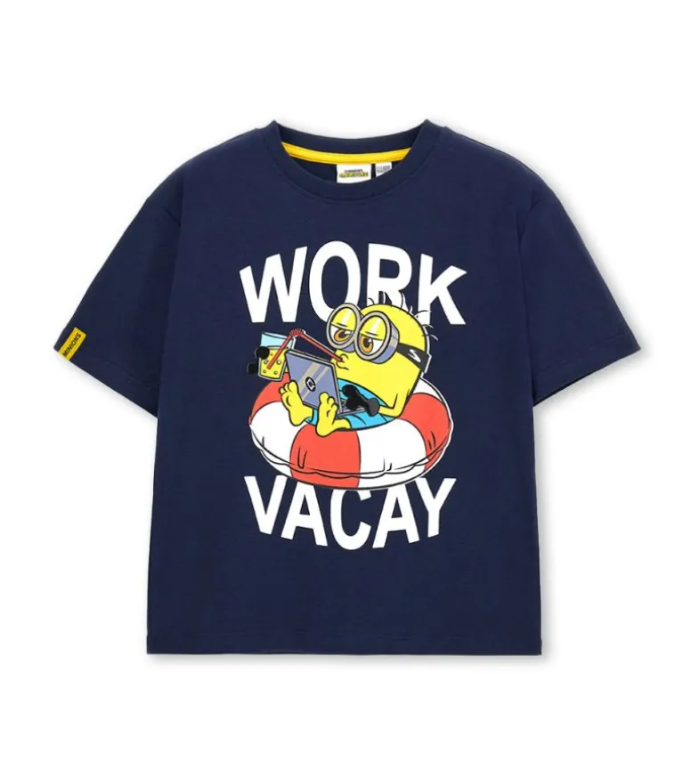 T-shirt Minions blu