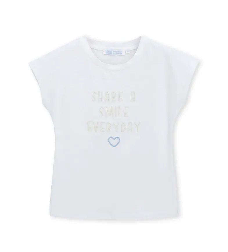 T-shirt ricamata