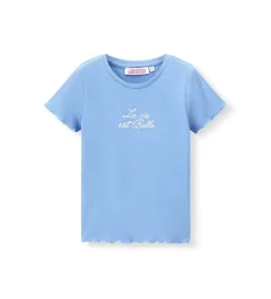 T-shirt ricamata