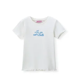 T-shirt ricamata