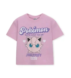 T-shirt rosa pokémon