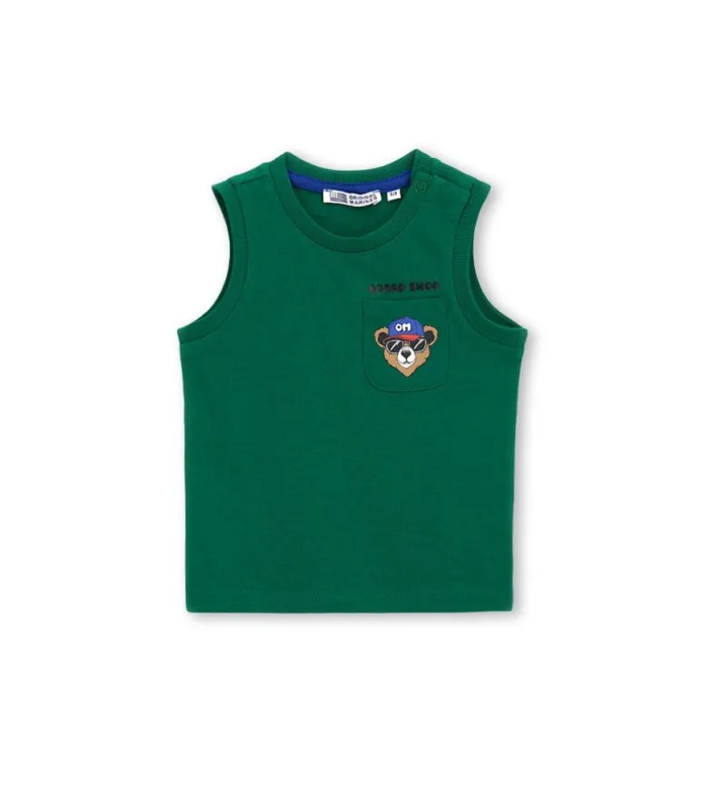 T-shirt smanicata