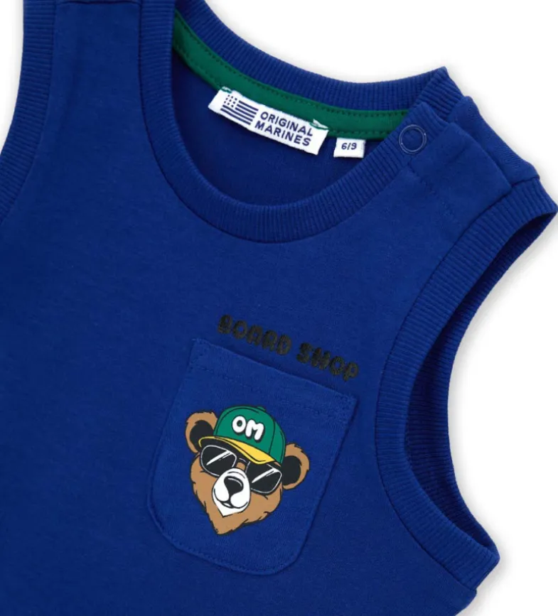 T-shirt smanicata