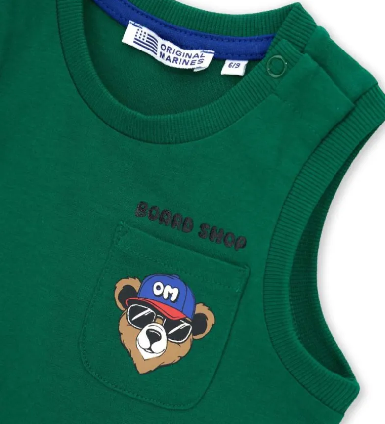 T-shirt smanicata