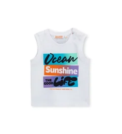 T-shirt smanicata