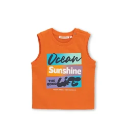 T-shirt smanicata