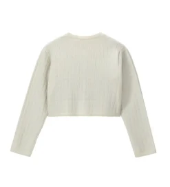 Twin-set in filo di cotone