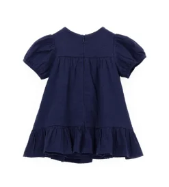 Vestito con balza