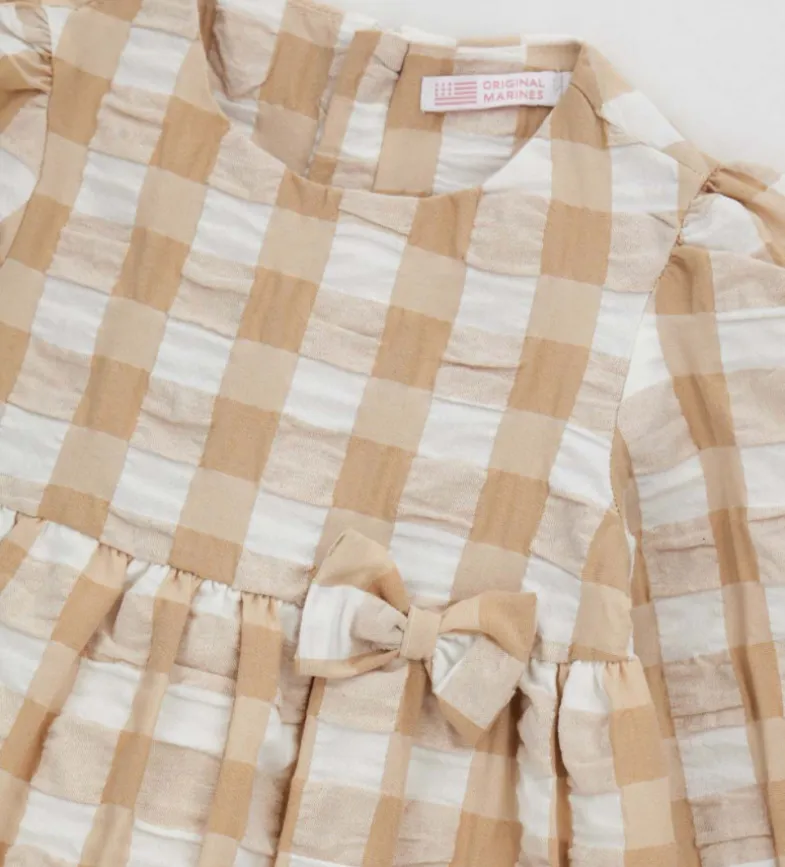 Vestito con fiocco
