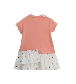 Vestito con rouches