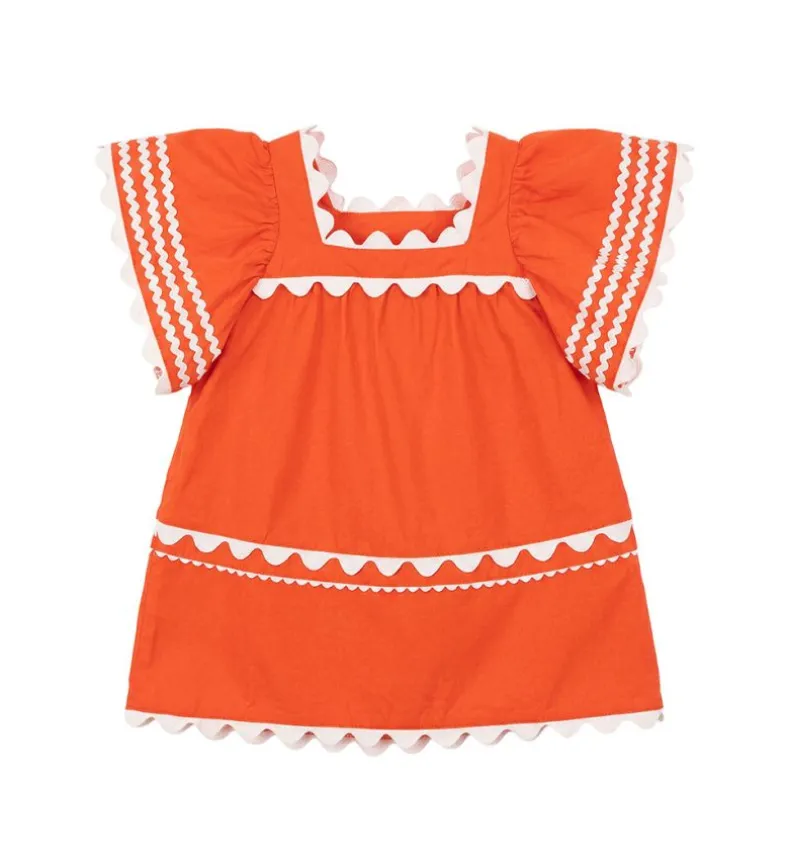 Vestito con volant